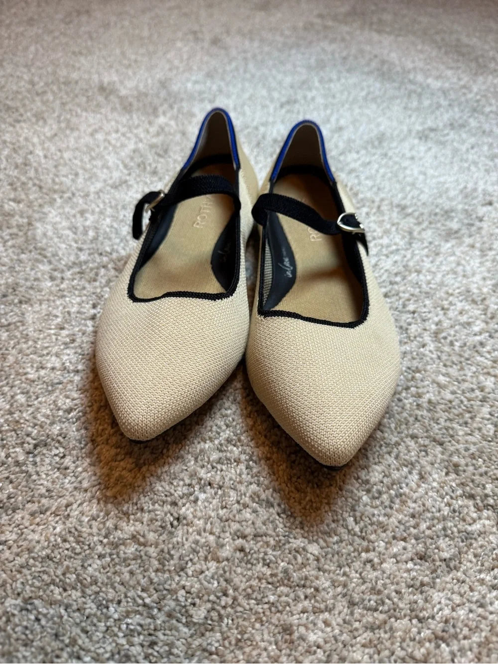 Rothy's The Point Mary Jane II flats